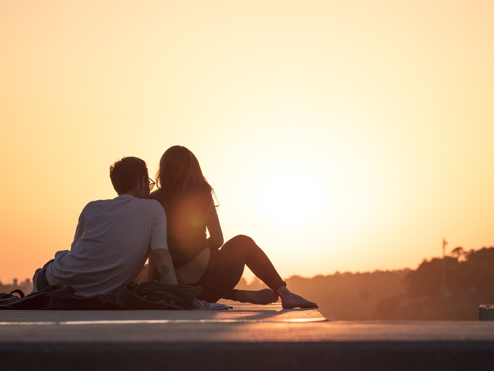 Couple with the new house